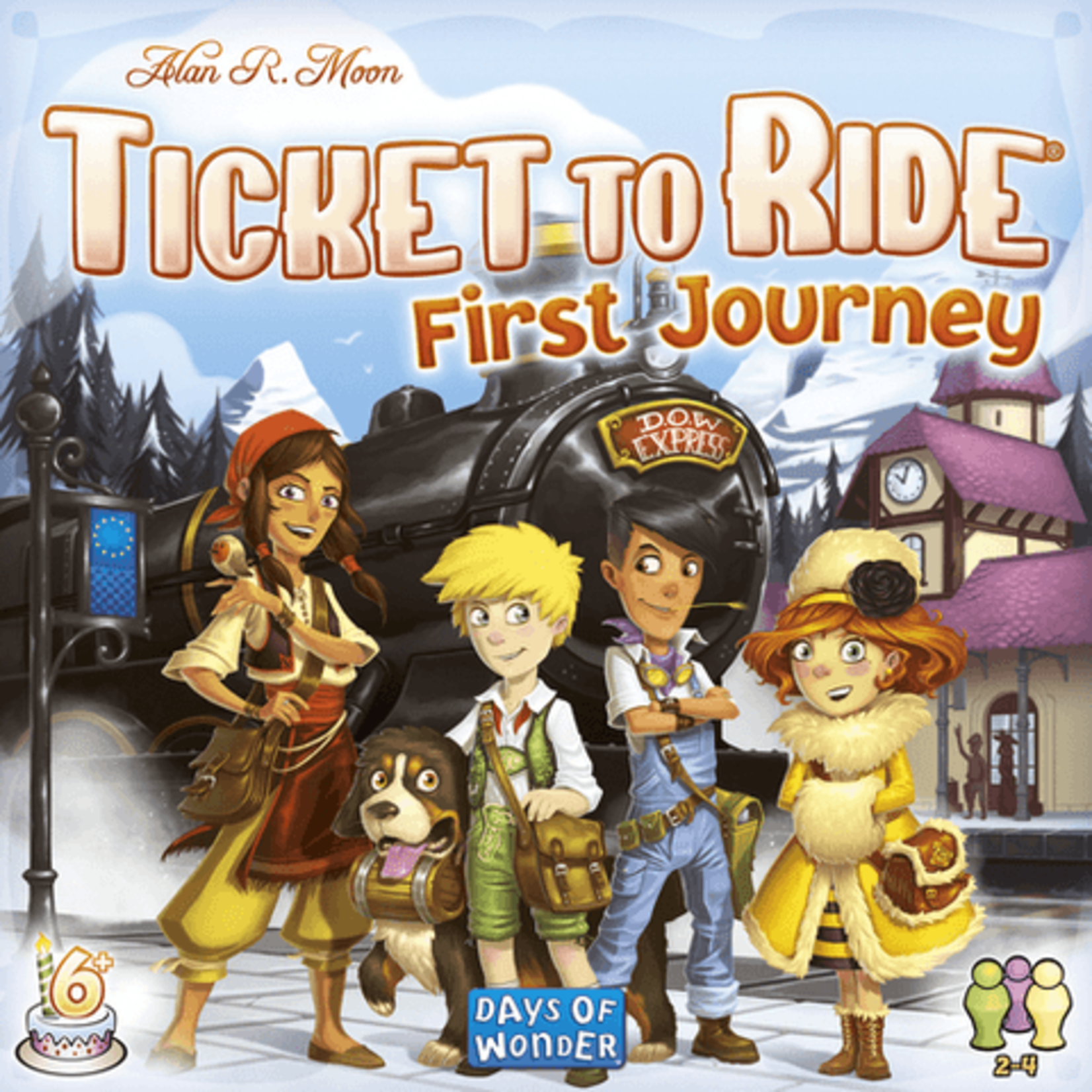 Days of Wonder Ticket to Ride: First Journey  - Europe