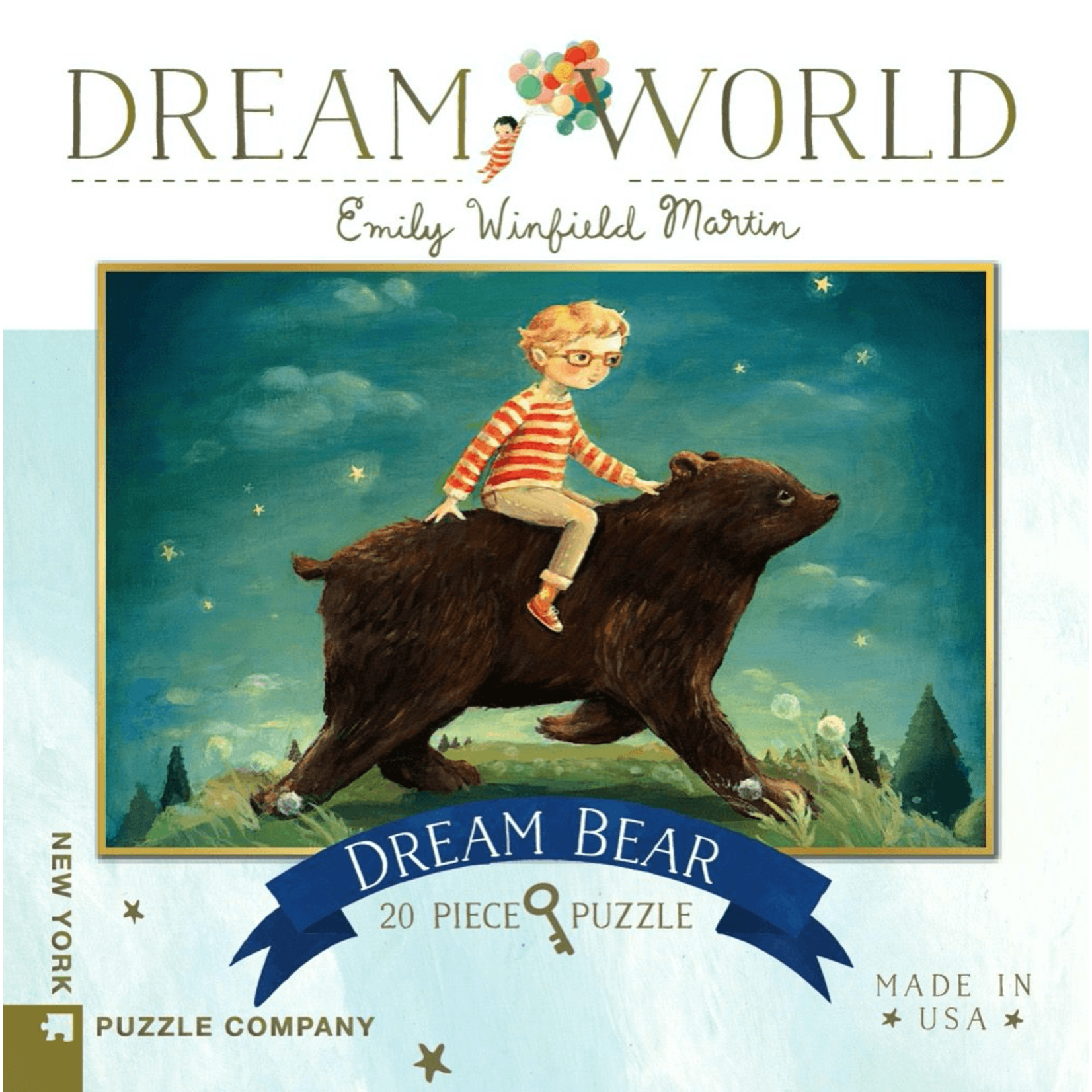 New York Puzzle Co DW: Dream Bear Mini 20pc