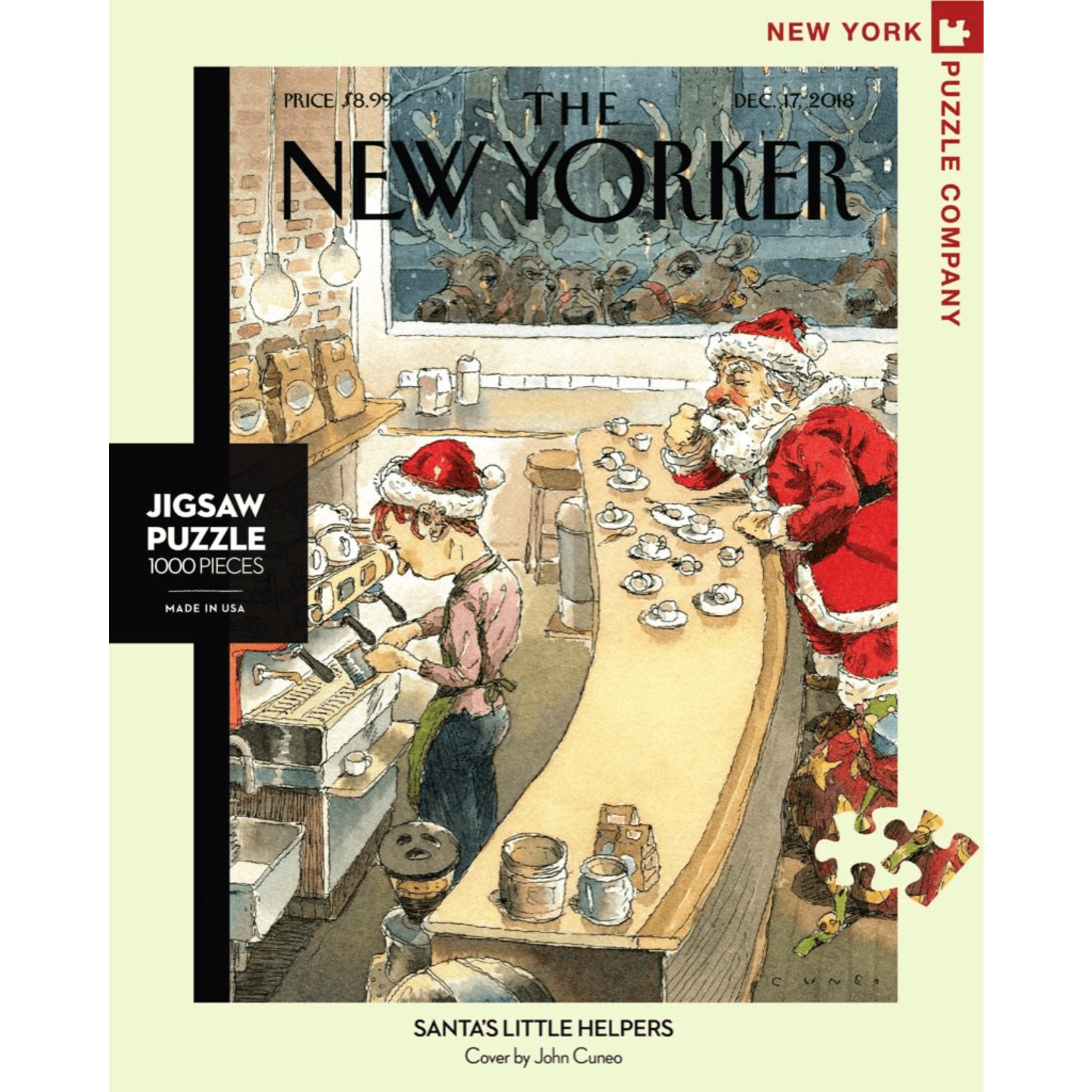New York Puzzle Co NY: Santa's Little Helpers 1000pc