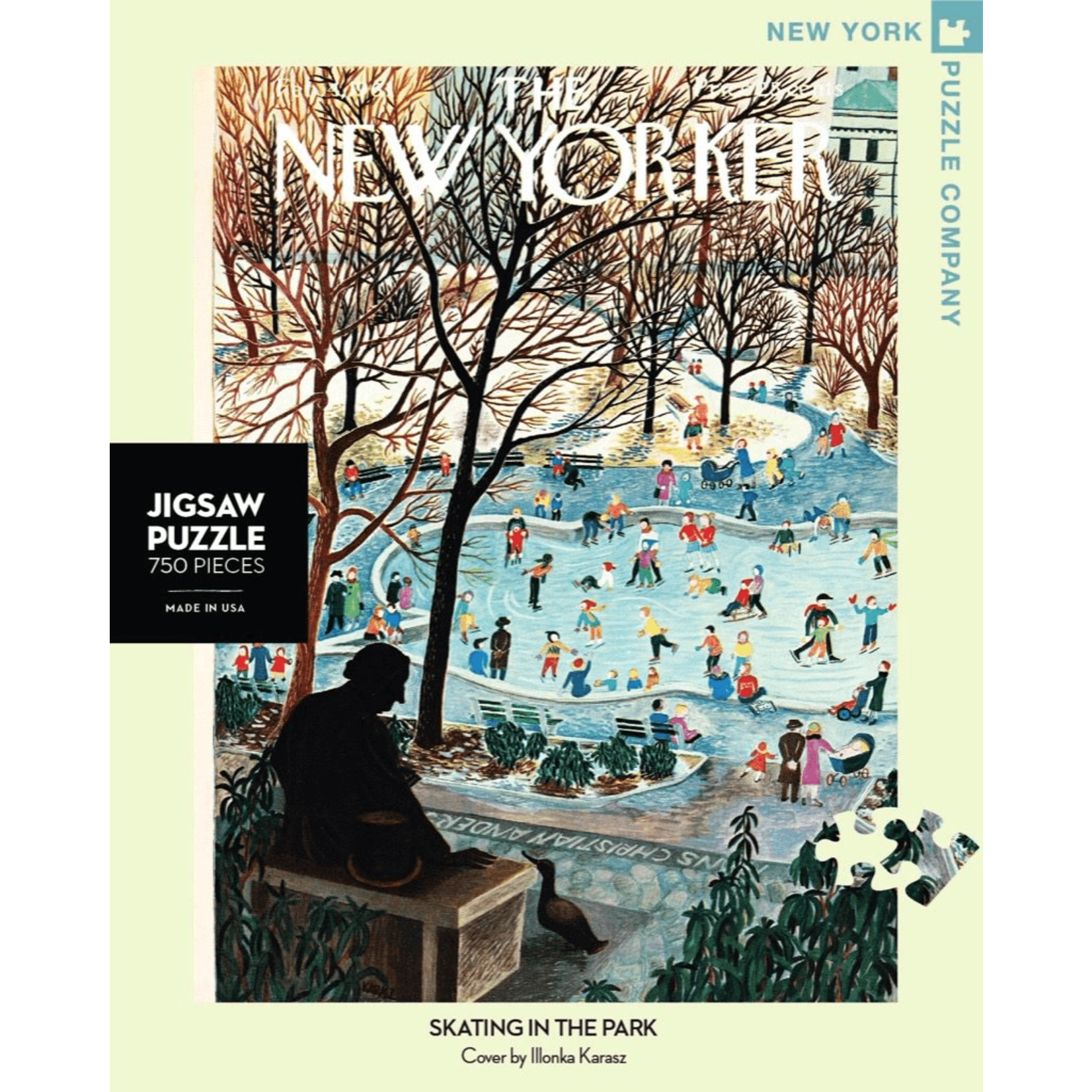 New York Puzzle Co NY: Skating in the Park 750pc