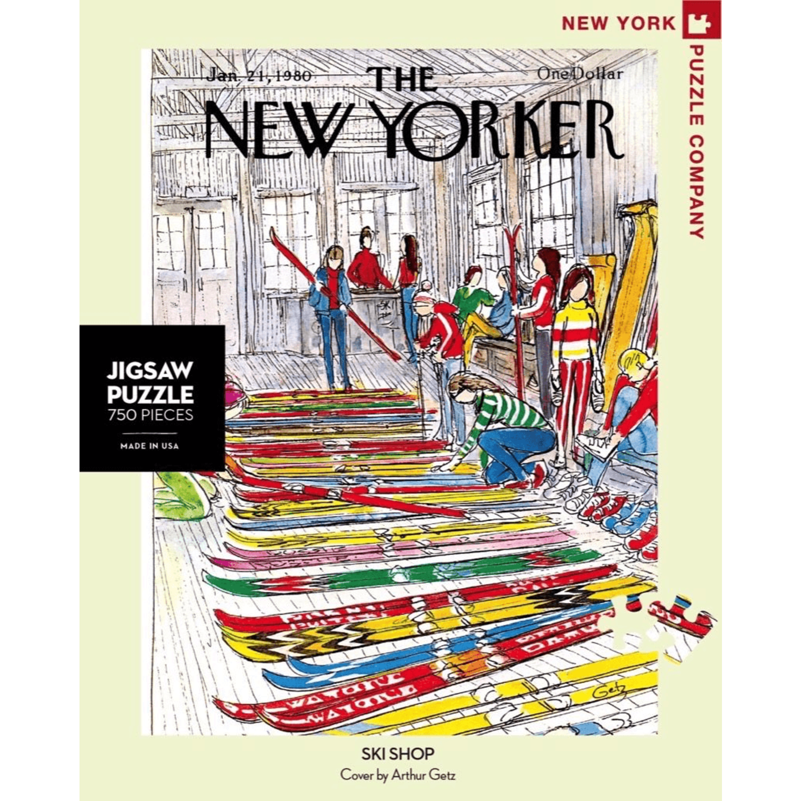 New York Puzzle Co NY: Ski Shop 750pc