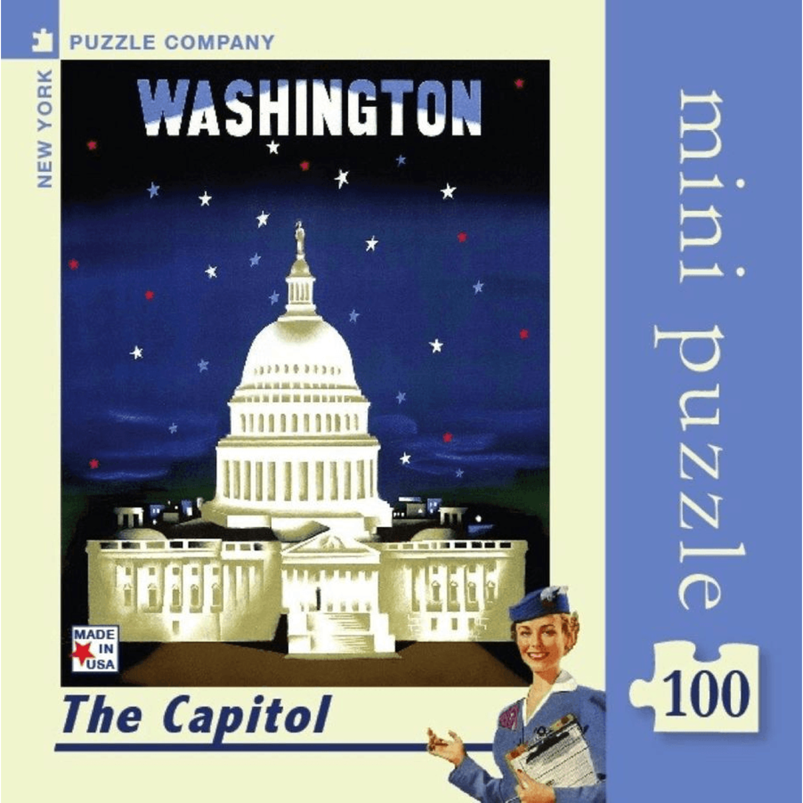 New York Puzzle Co AA: The Capitol Mini 100pc