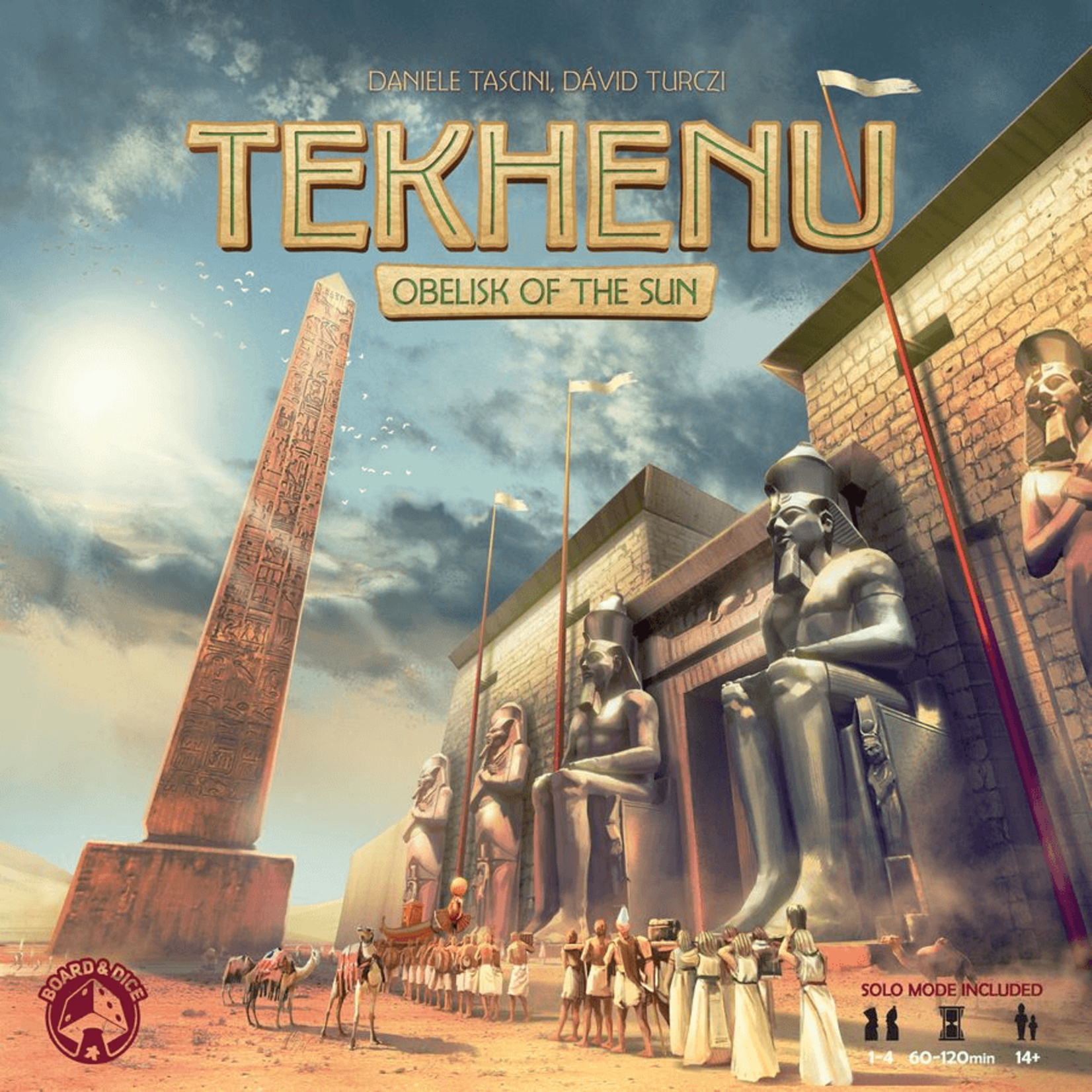 Board & Dice Tekhenu: Obelisk of the Sun