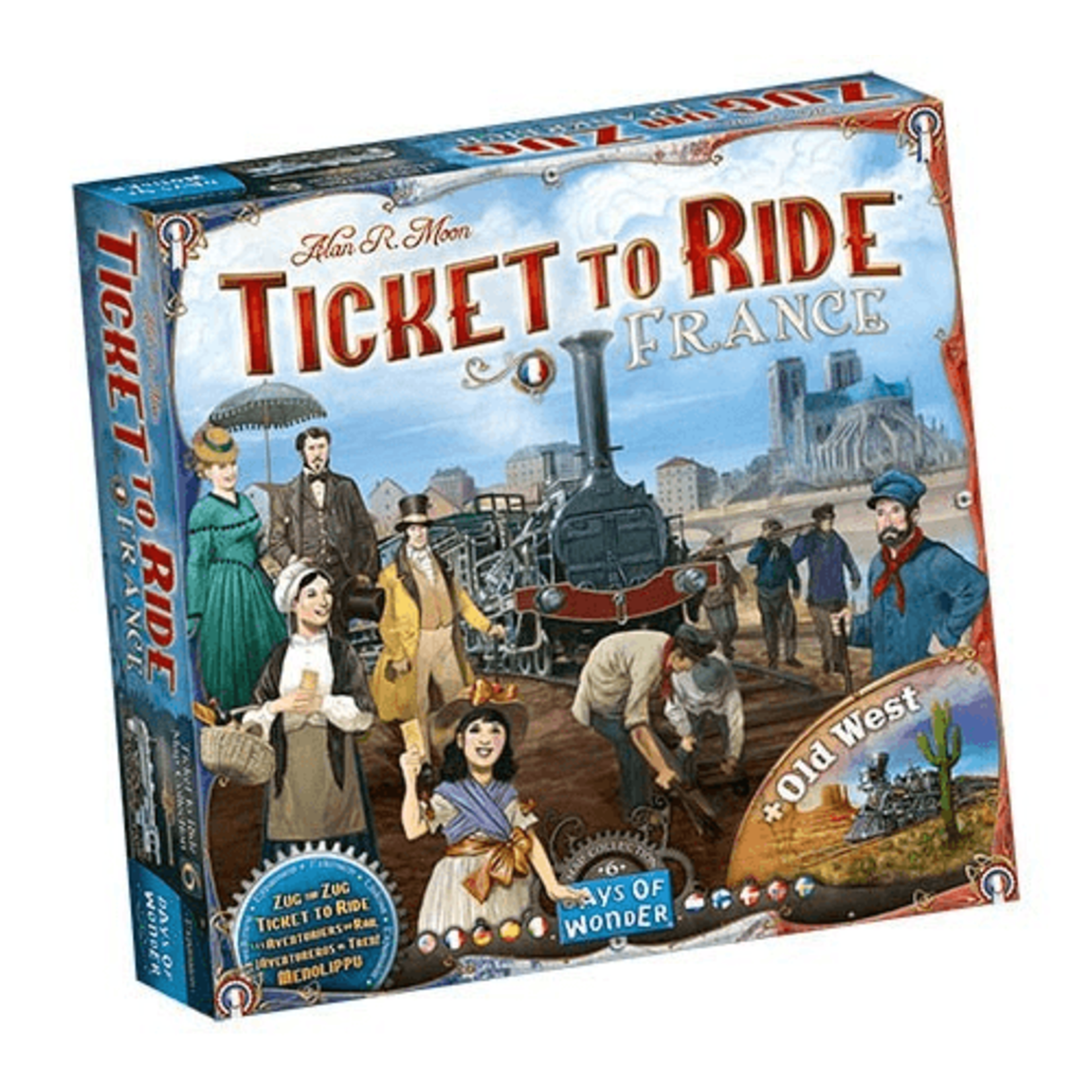 Days of Wonder Ticket to Ride: France & Old West Map 6 Exp