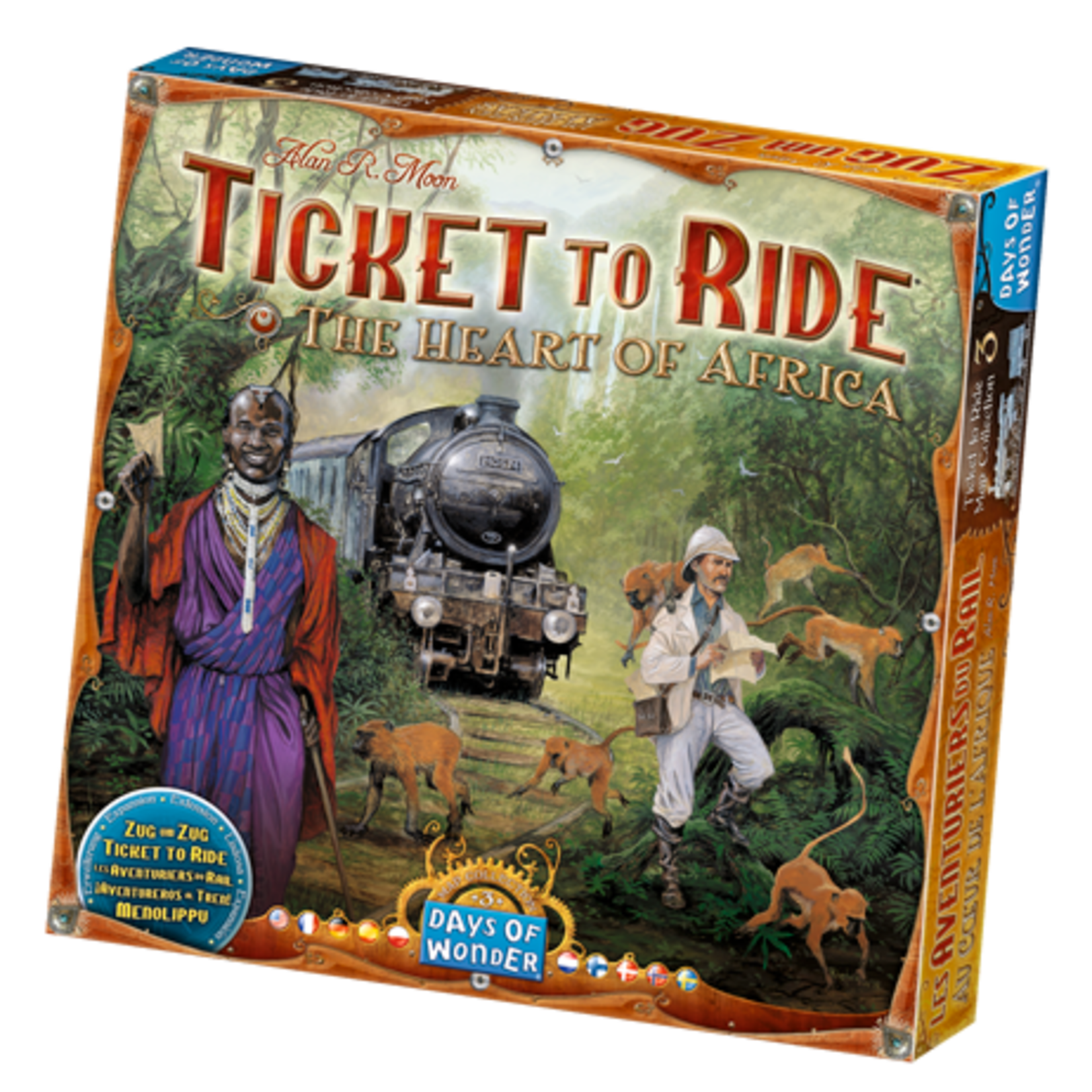 Days of Wonder Ticket to Ride: Africa Map 3 Exp