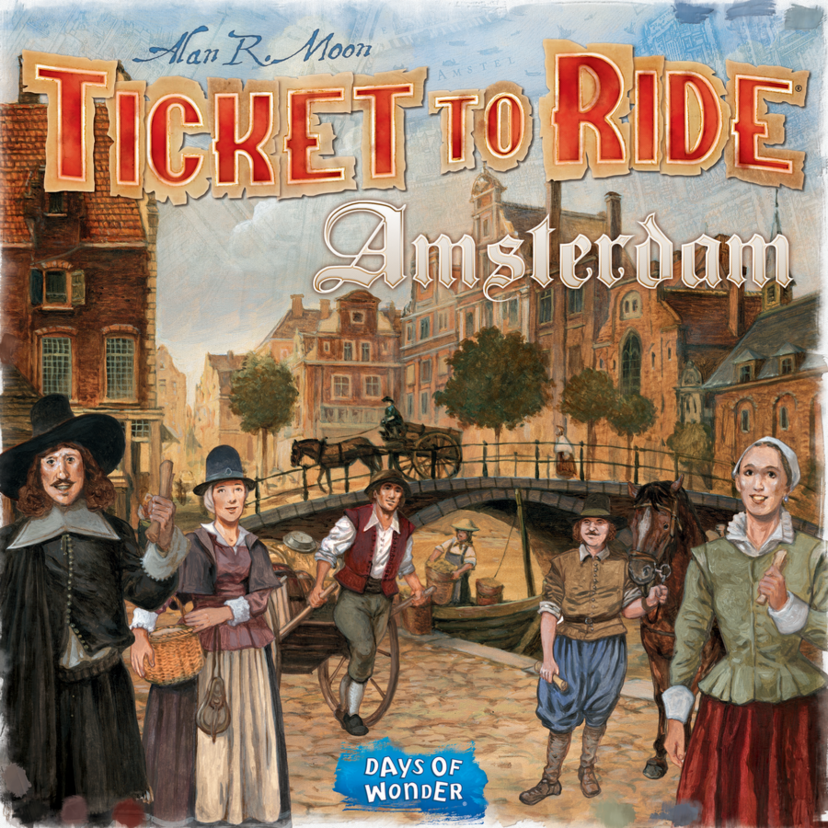 Days of Wonder Ticket to Ride: Amsterdam