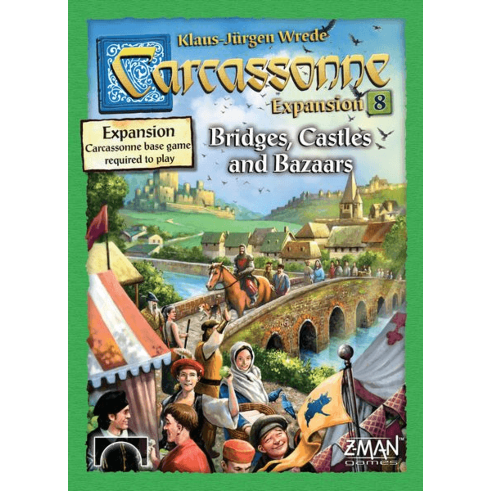 Z-Man Games Carcassonne: Bridges, Castles and Bazaars