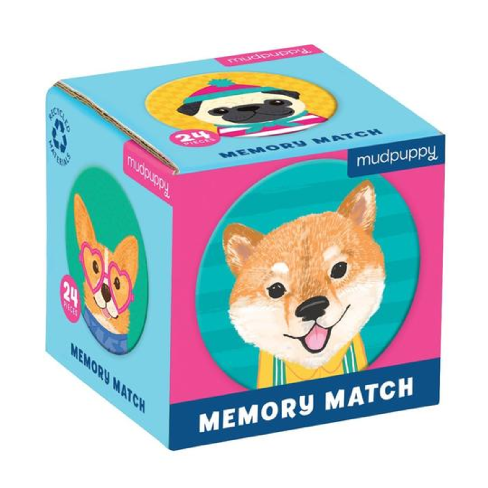 Mudpuppy Memory Match: Dog Portraits