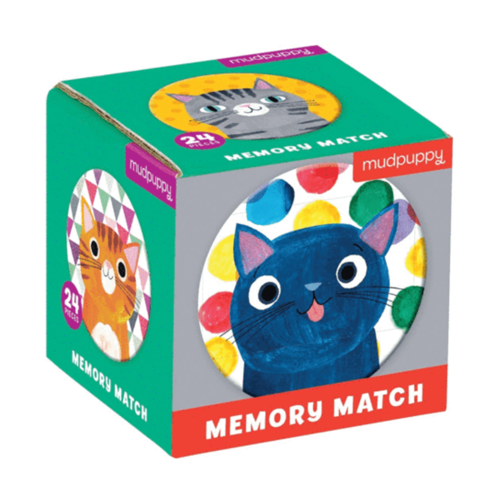Mudpuppy Memory Match Mini: Cat's Meow