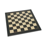 Wood Expressions CHESS BOARD: Black Zebra Wood/Natural (19")