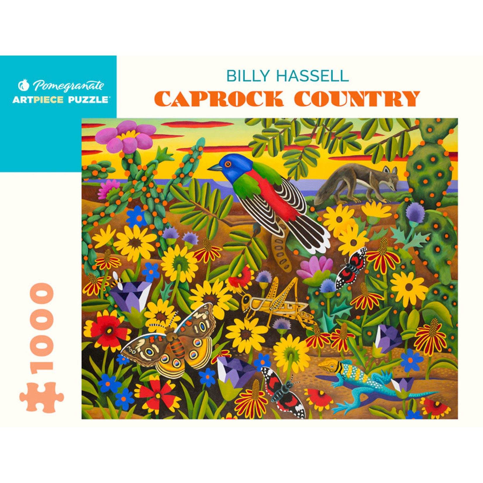 Pomegranate Puzzles Caprock Country, Billy Hassell 1000pc