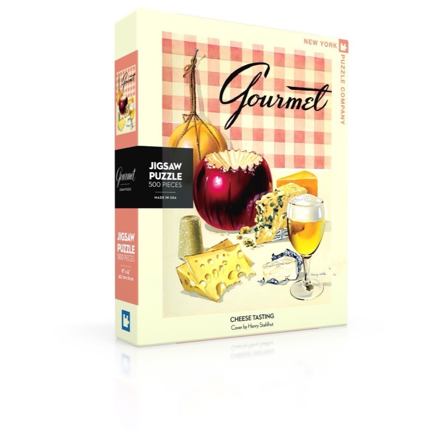 New York Puzzle Co Gourmet: Cheese Tasting 500pc