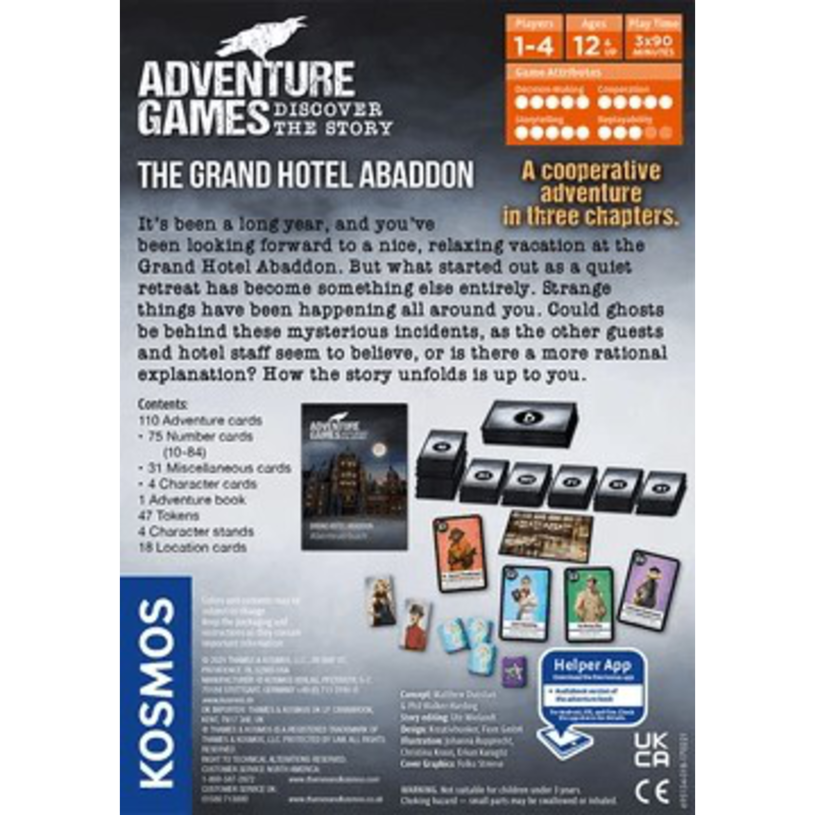 KOSMOS Adventure Games: Grand Hotel Abandoned