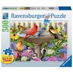 Ravensburger At the Birdbath - Large Format 500pc