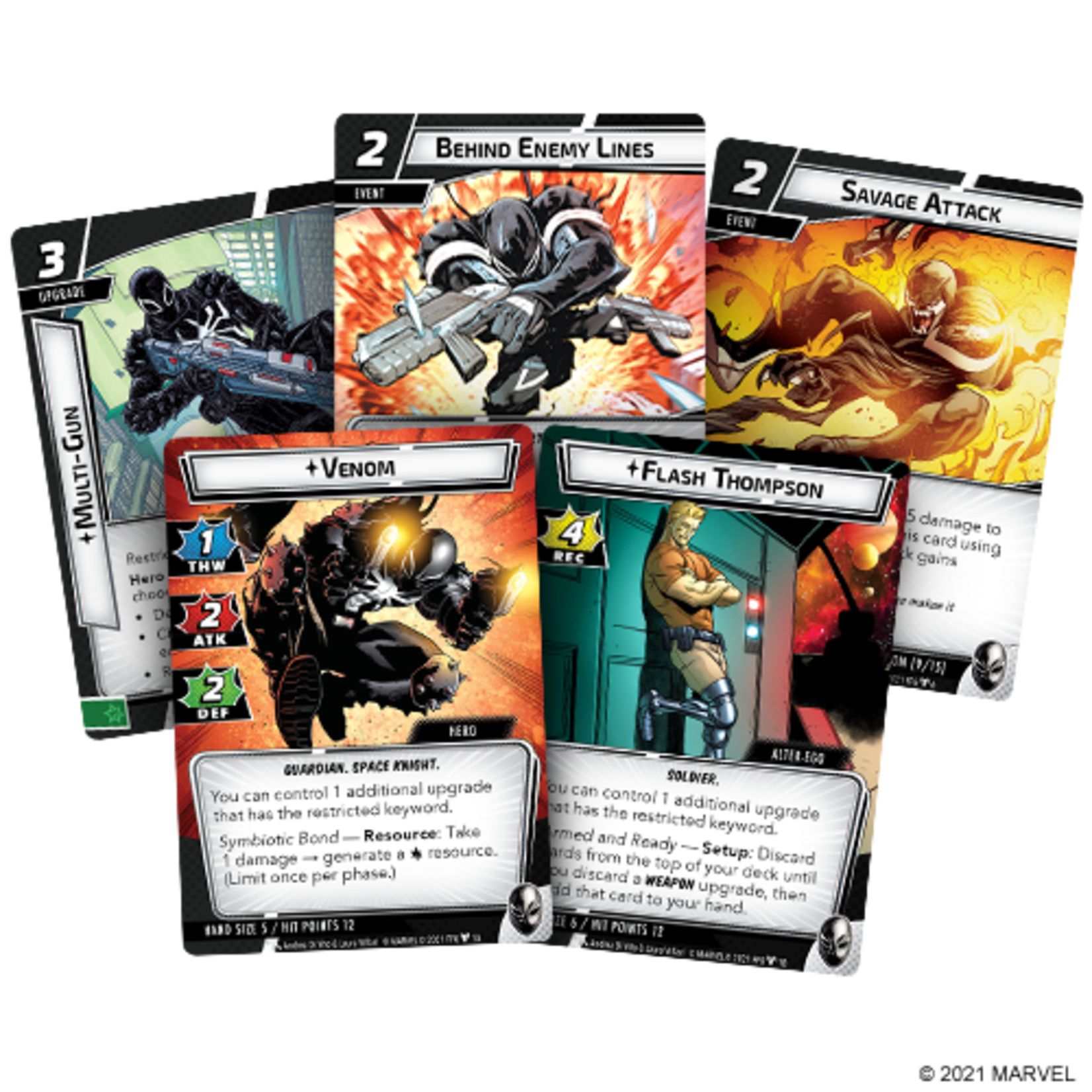 Fantasy Flight Games Marvel Champions LCG: Venom - Hero Pack