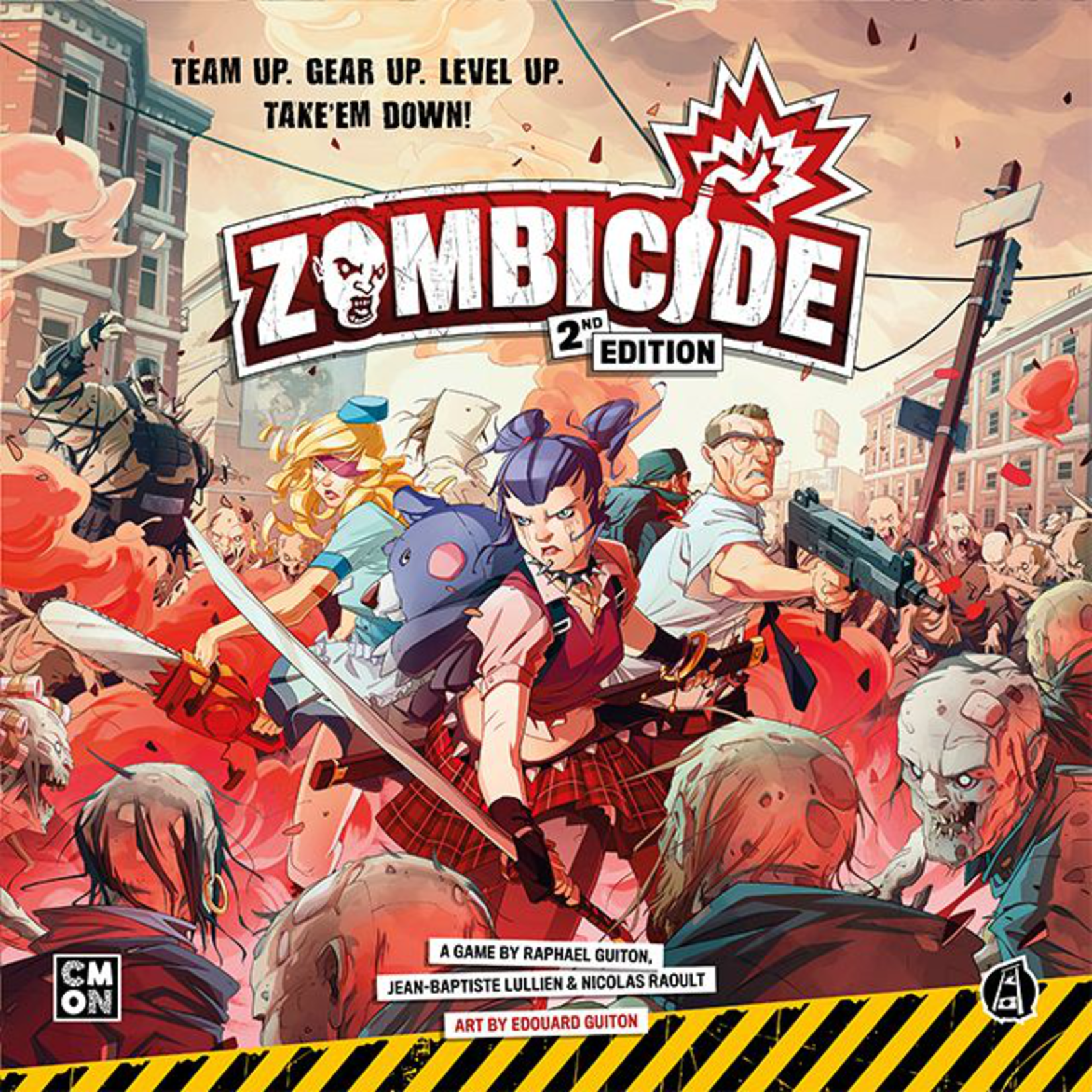 Zombicide 2nd Edition Strategy Board Game | Cooperative Game for Teens and  Adults | Zombie Board Game | Ages 14+ | 1-6 Players | Avg. Playtime 1 Hour