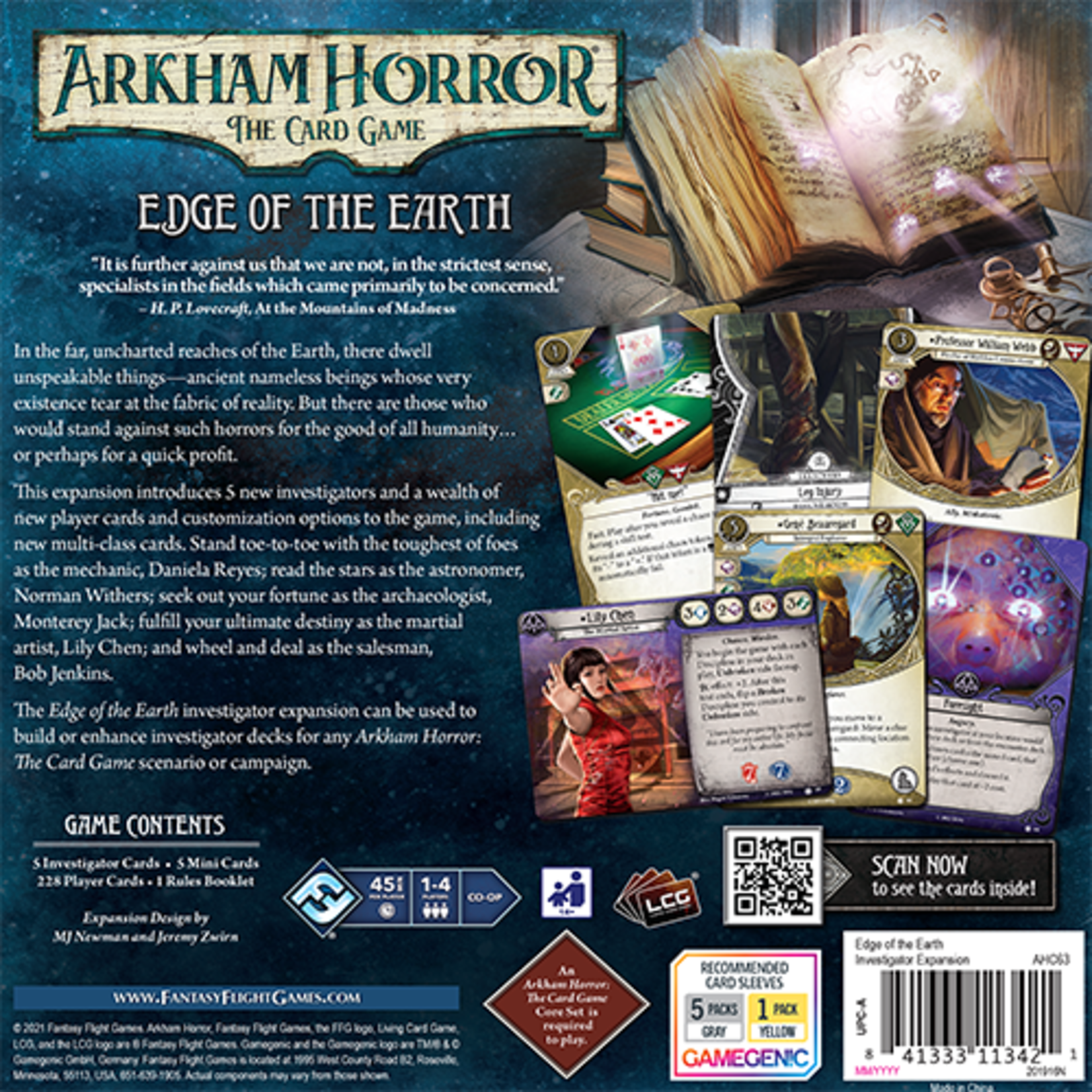 Fantasy Flight Games Arkham Horror LCG: Edge of the Earth - Investigators Exp