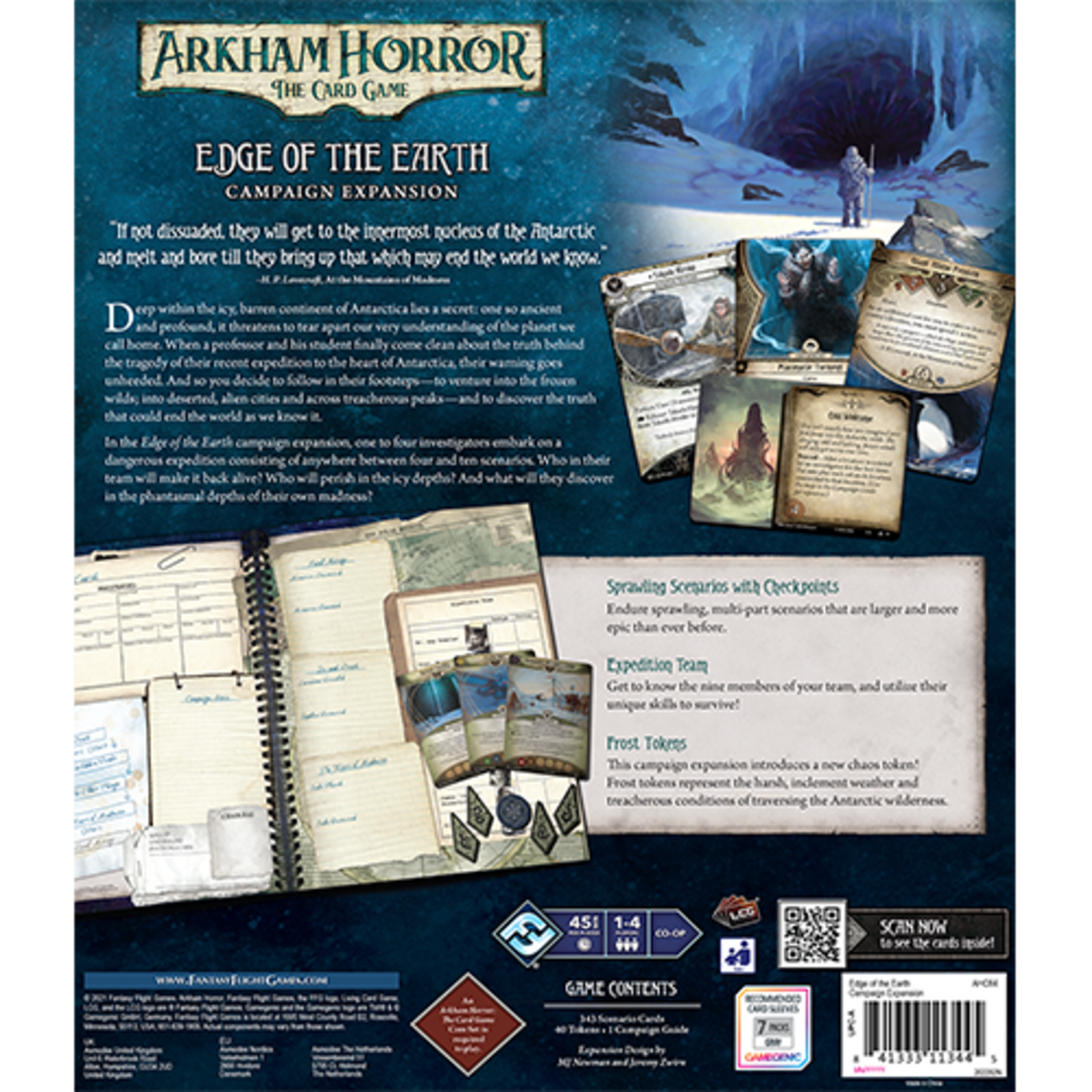 Fantasy Flight Games Arkham Horror LCG: Edge of the Earth - Campaign Exp
