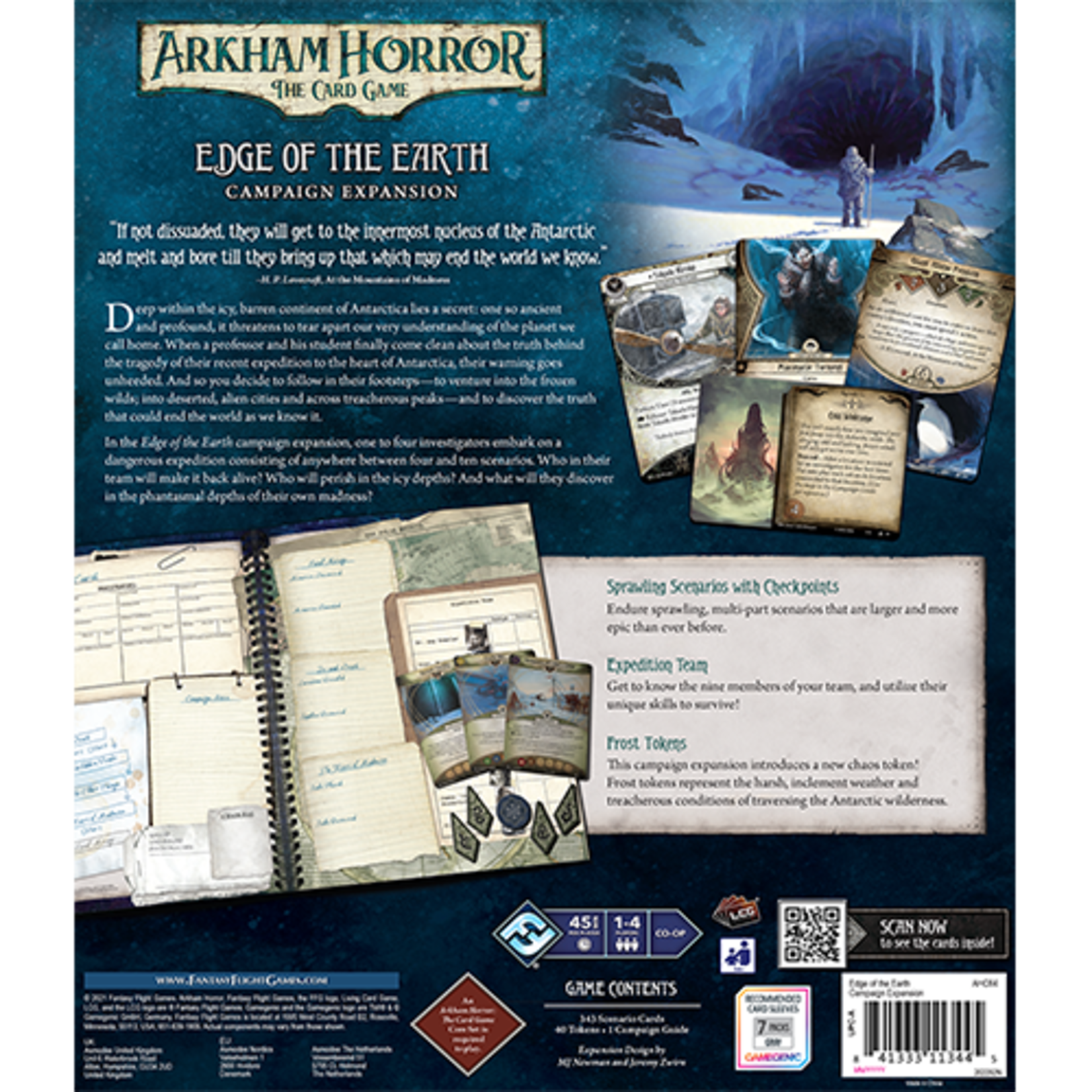 Fantasy Flight Games Arkham LCG: Edge of the Earth - Campaign Exp