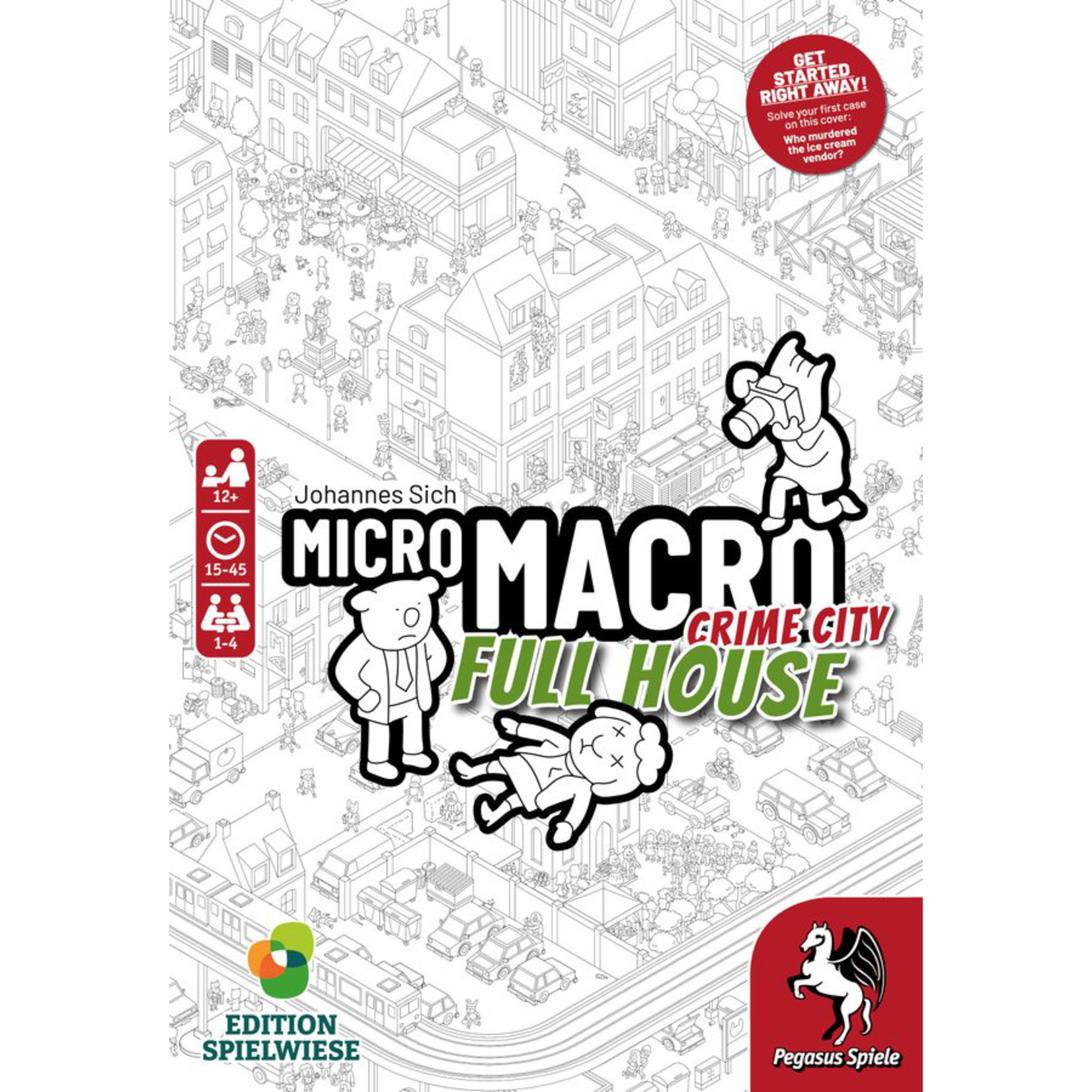 Pegasus Games MicroMacro: Crime City 2 - Full House
