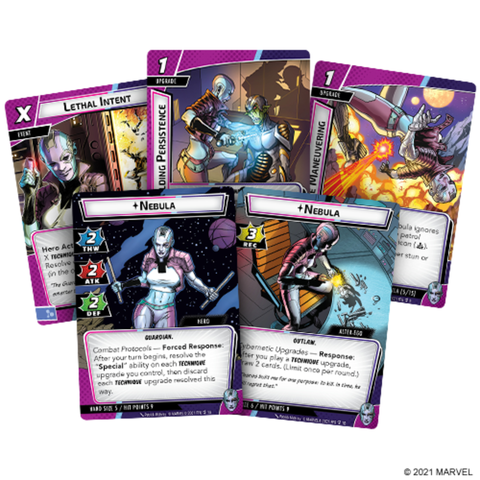 Fantasy Flight Games Marvel Champions LCG: Nebula - Hero Pack