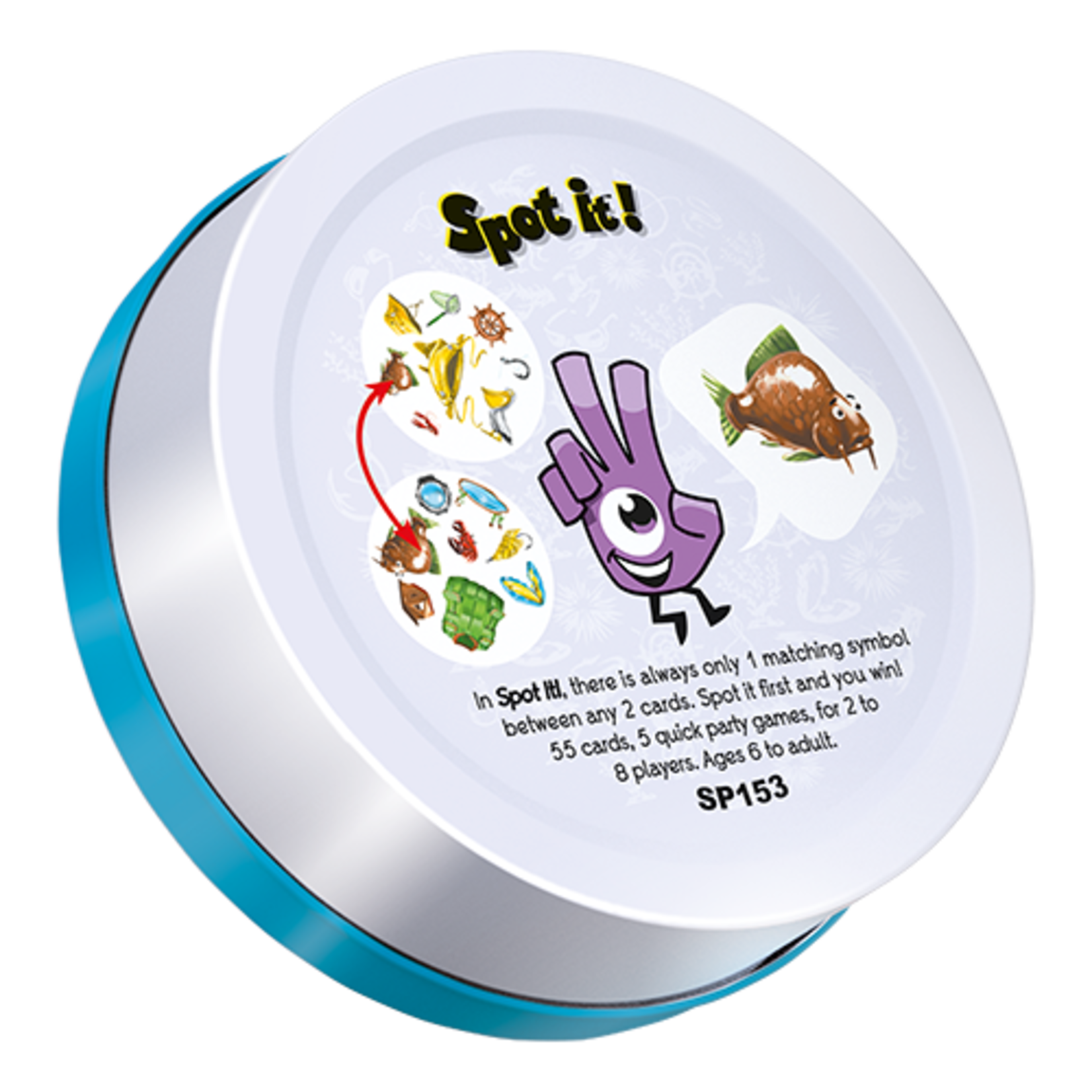Zygomatic Spot It! Fishing - Eco Tin