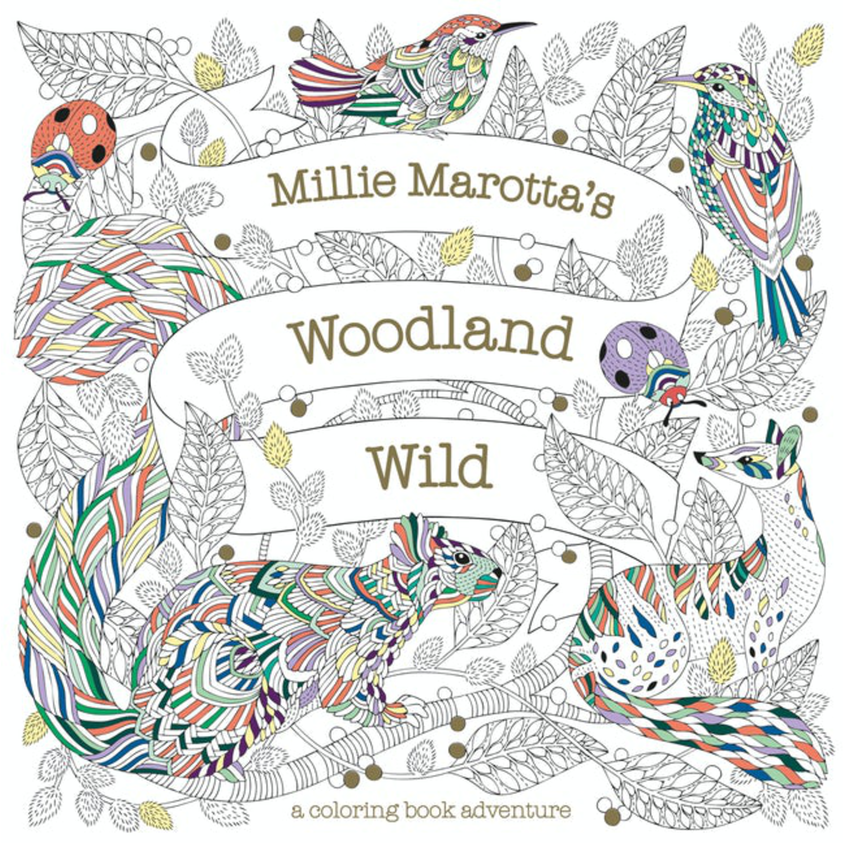 Sterling Coloring Book: Woodland Wild