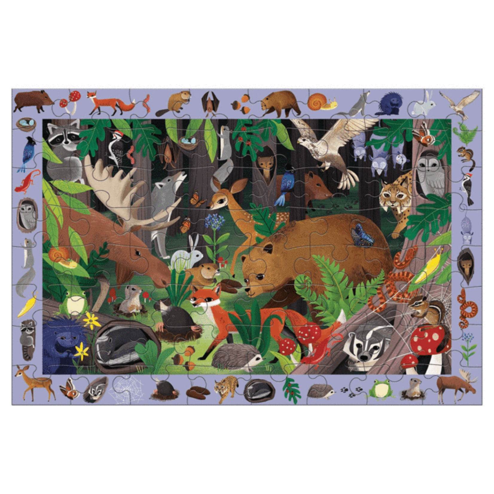 Mudpuppy Search & Find: Woodland Forest 64pc