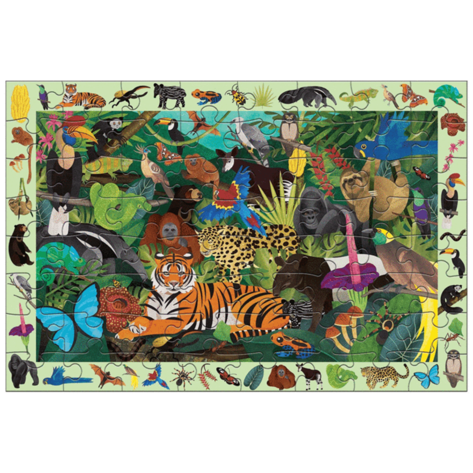 Mudpuppy Search & Find: Rainforest 64pc