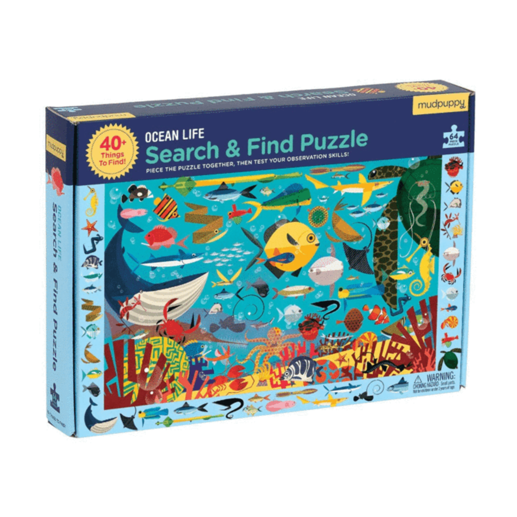 Mudpuppy Search & Find: Ocean Life 64pc
