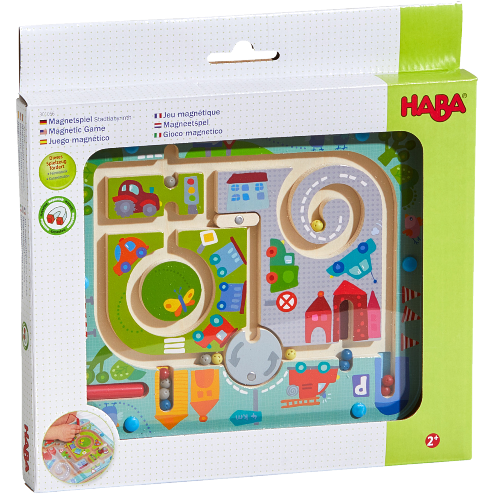 Haba Town Magnetic Maze