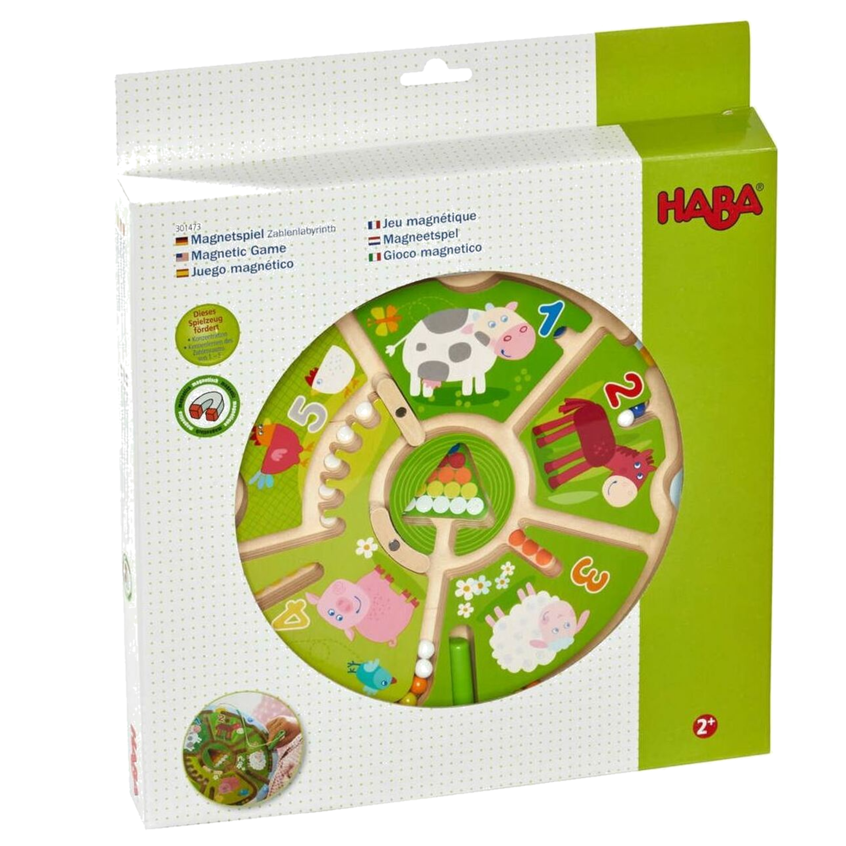 HABA Magnetic Maze: Number