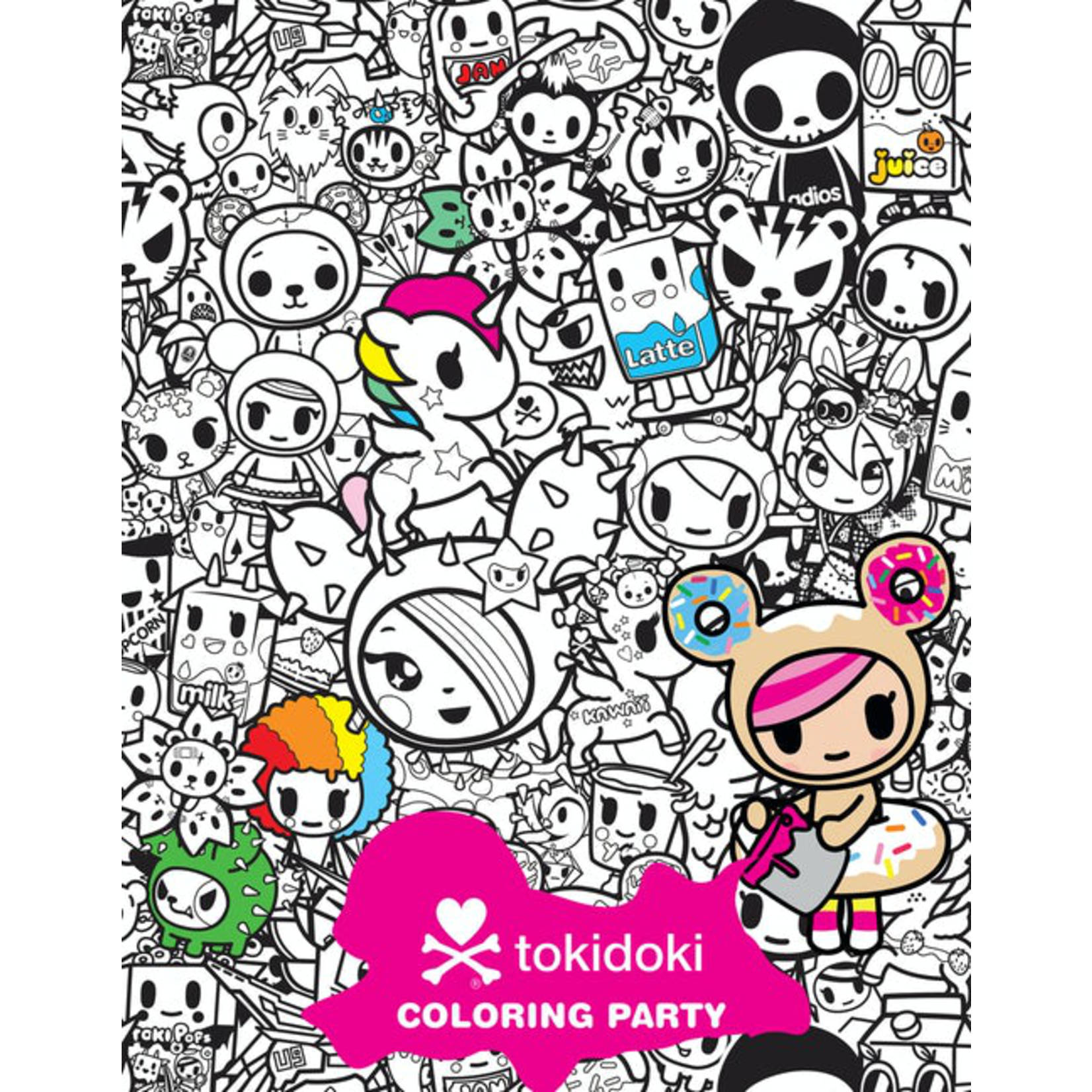 Coloring Book: Tokidoki Coloring Party