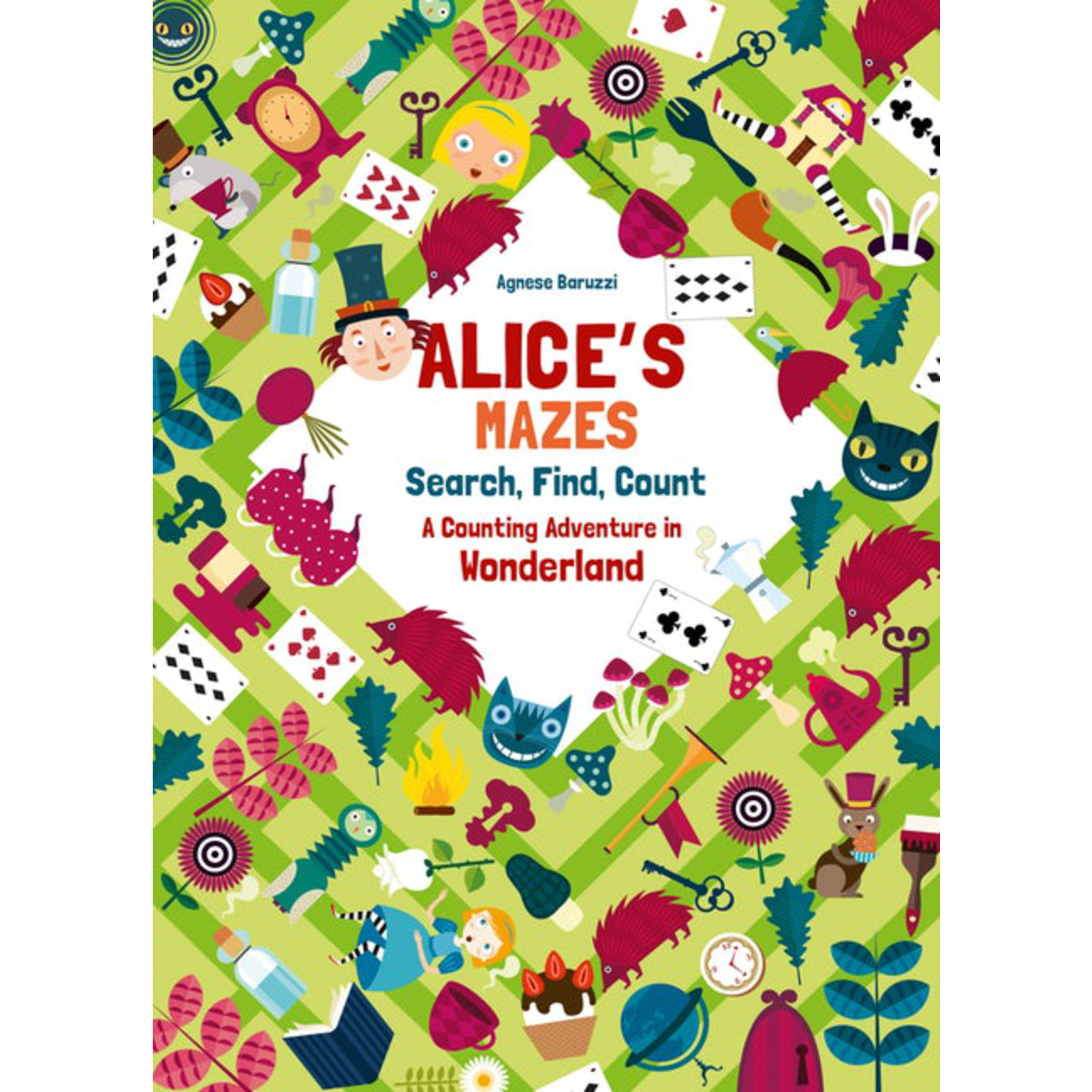 Alice's Mazes: A Counting Adventure in Wonderland