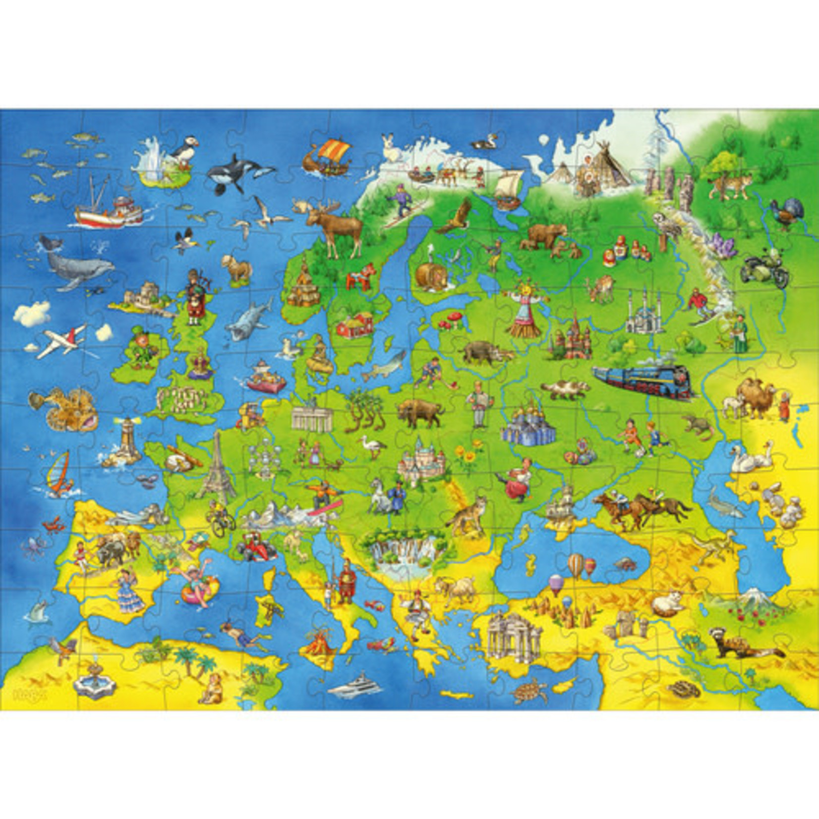 Haba Countries of Europe 100pc