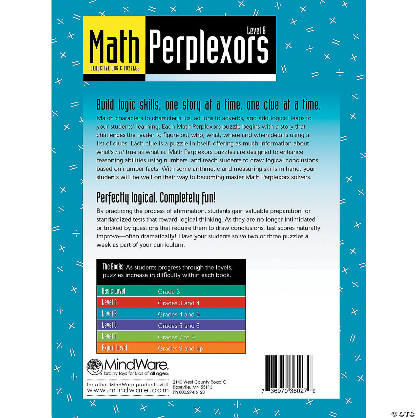 Mindware Math Perplexors: Level B