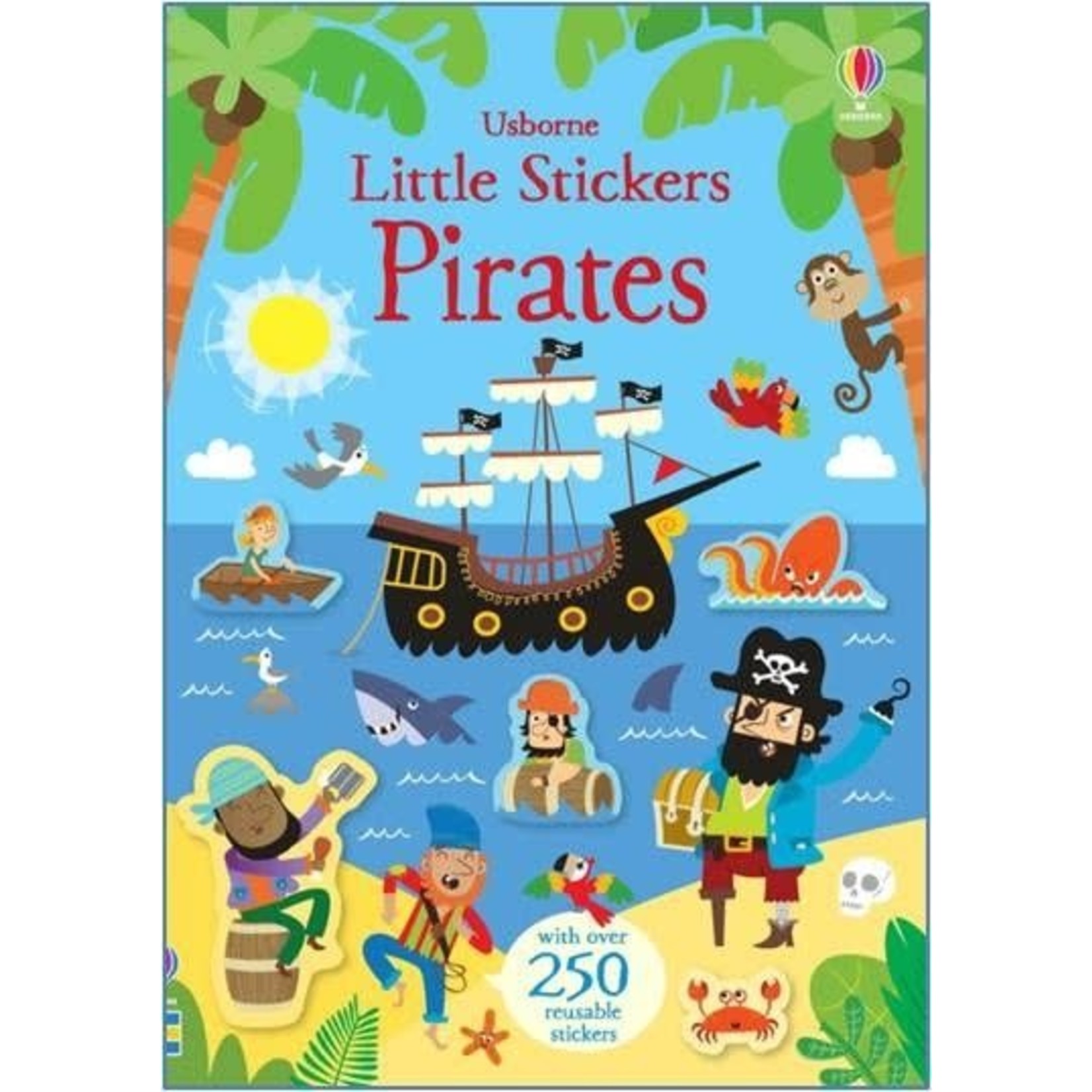 Usborne Sticker Book: Little First Pirates