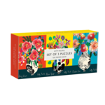 Galison Bouquets in Vases, Kitty McCall x3 120pc