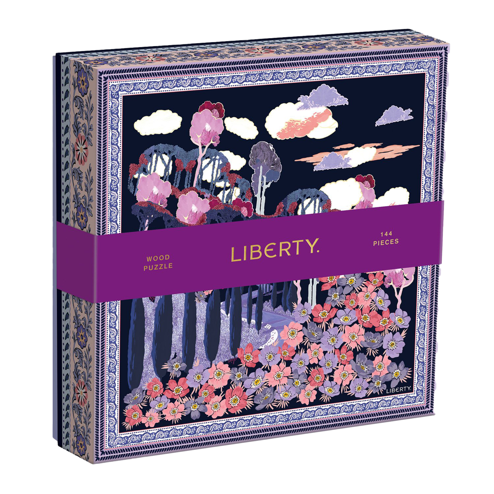 Galison Liberty Bianca Wood 144pc