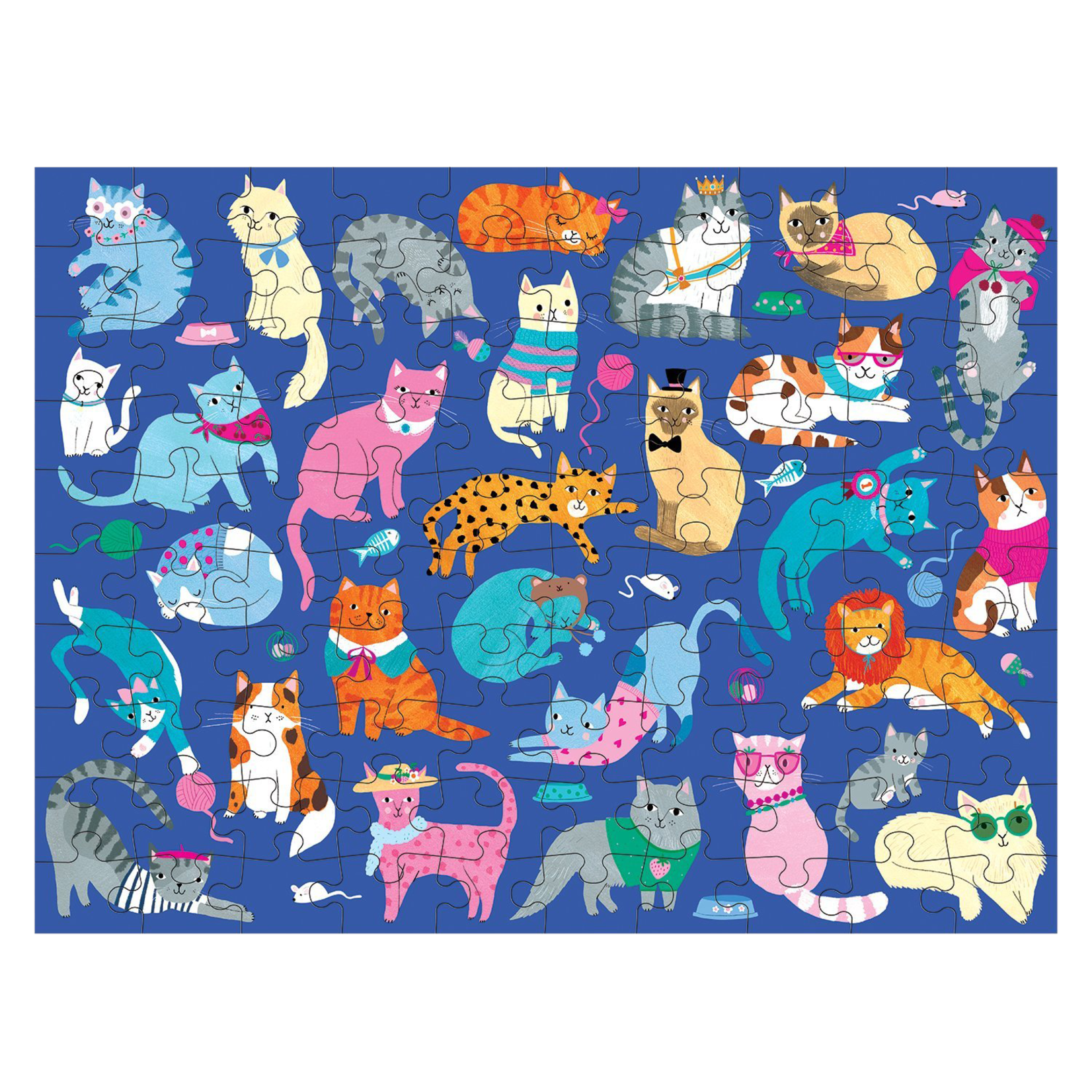 Mudpuppy Double-Sided: Cats & Dogs 100pc