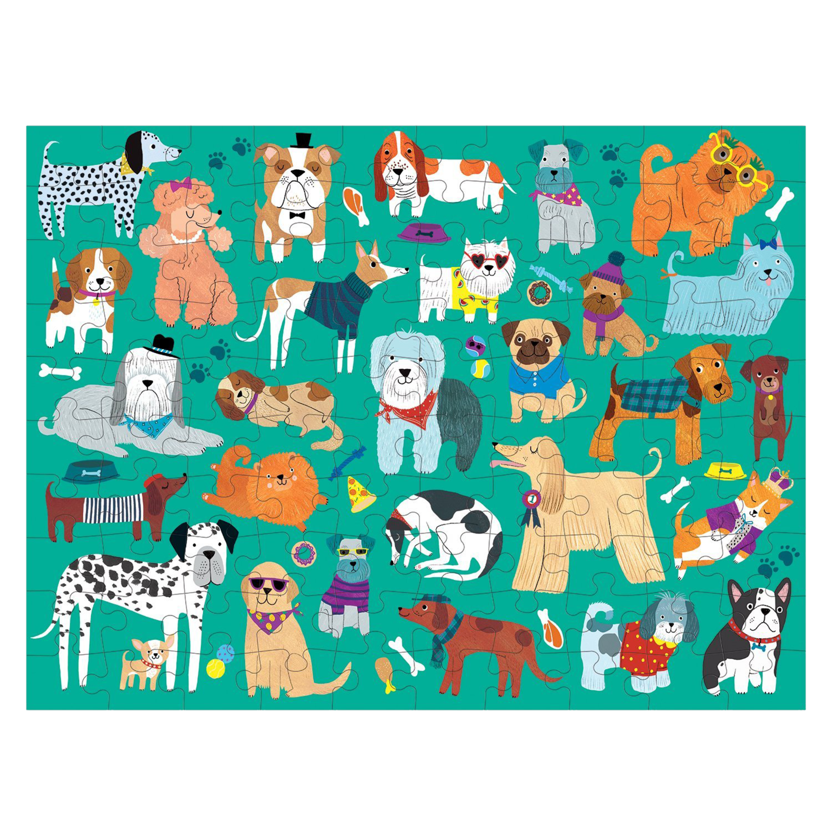 Mudpuppy Double-Sided: Cats & Dogs 100pc
