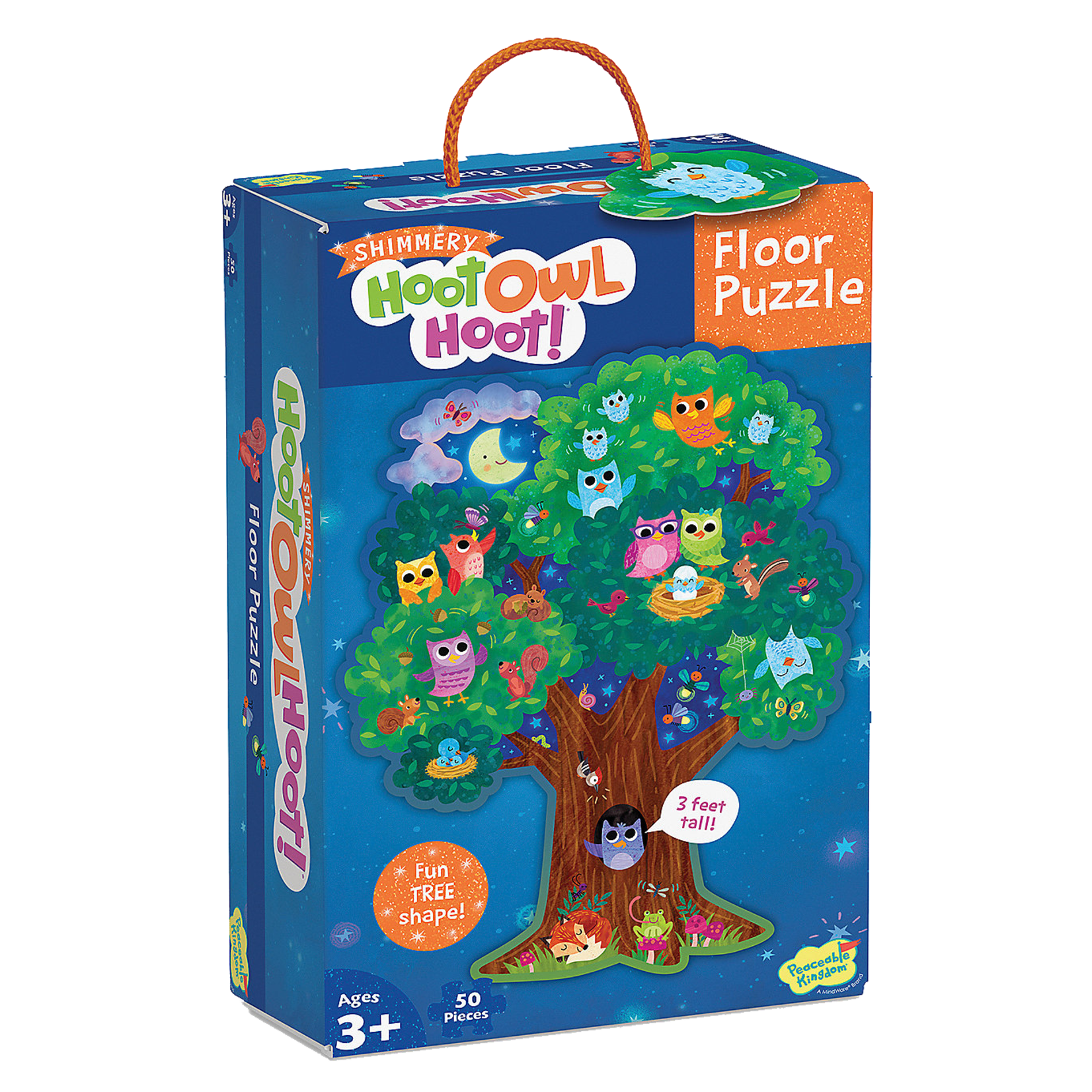 Peaceable Kingdom Hoot Owl Hoot! Floor 50pc