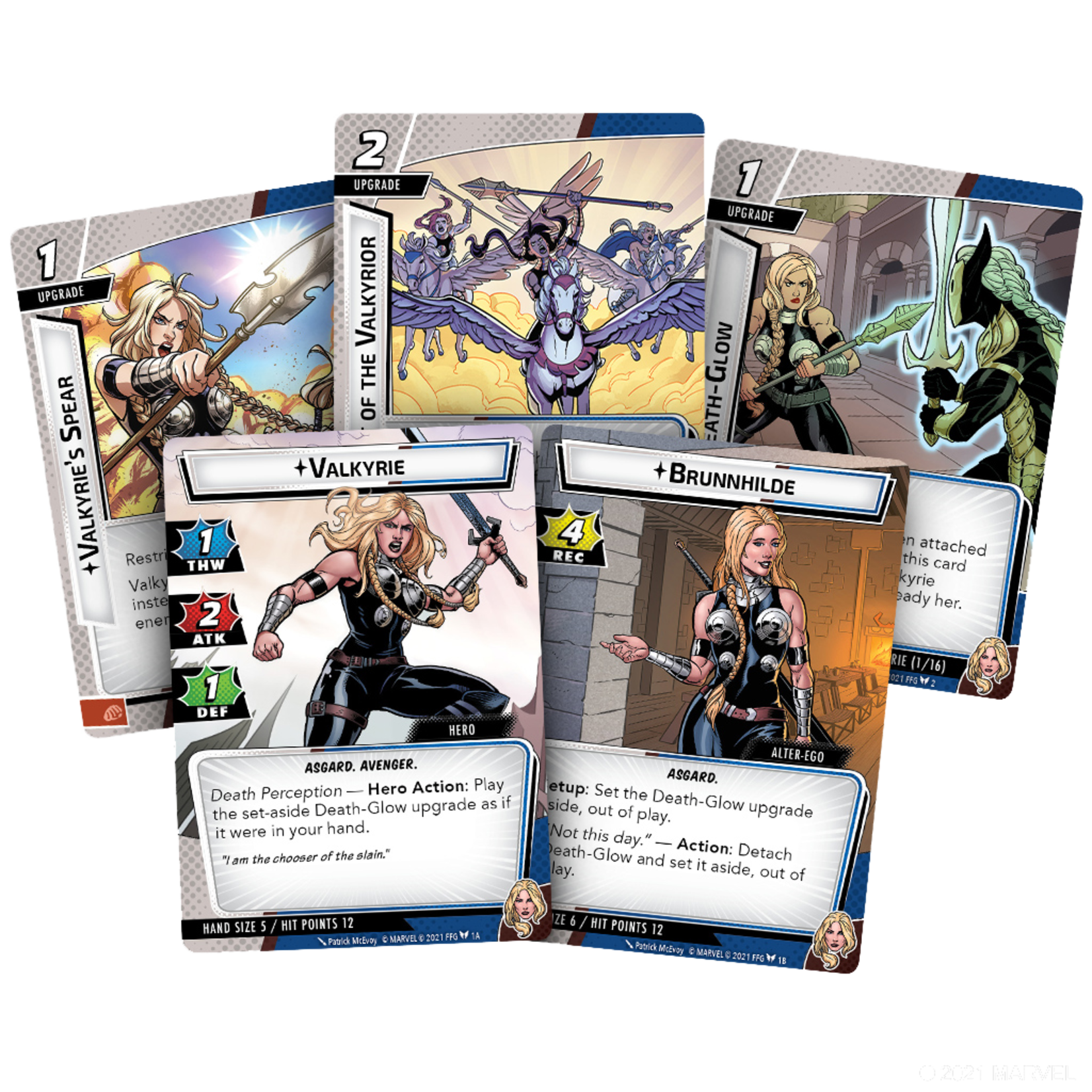 Fantasy Flight Games Marvel Champions LCG: Valkyrie - Hero Pack