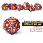 Dice Habit Dice: 7pc Metal & Enamel Spellbound