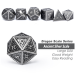 Dice Habit Dice: 7pc Metal & Enamel Knight