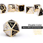 Dice Habit Dice: 7pc Metal & Enamel Chess