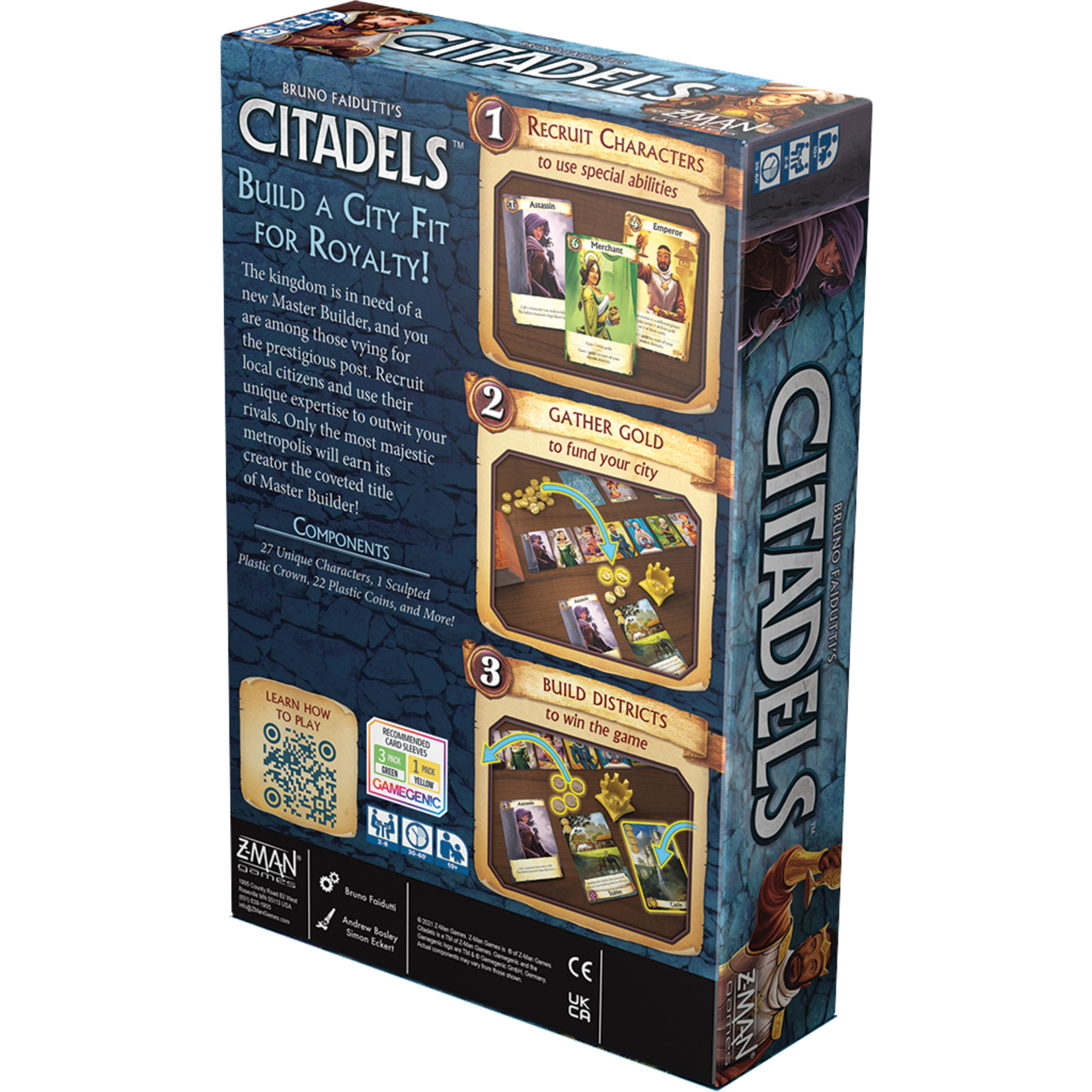 Z-Man Games Citadels: Revised