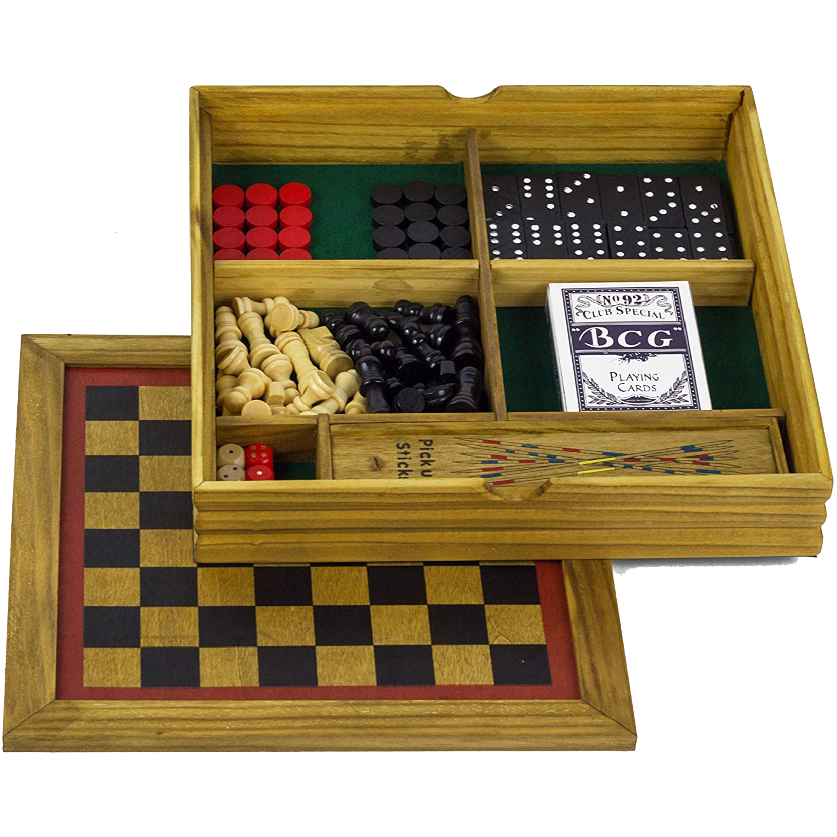 Professor Puzzle Six in One Wooden Games