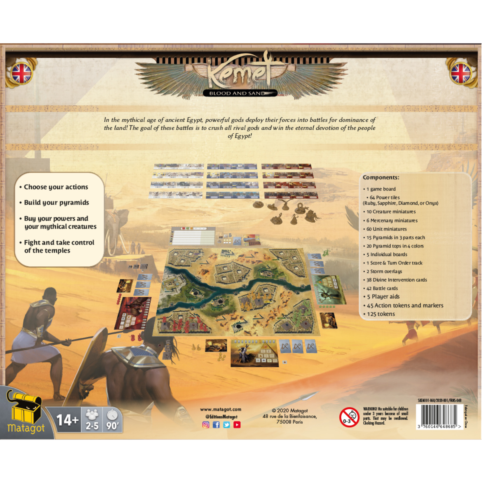 Matagot Kemet: Blood and Sand