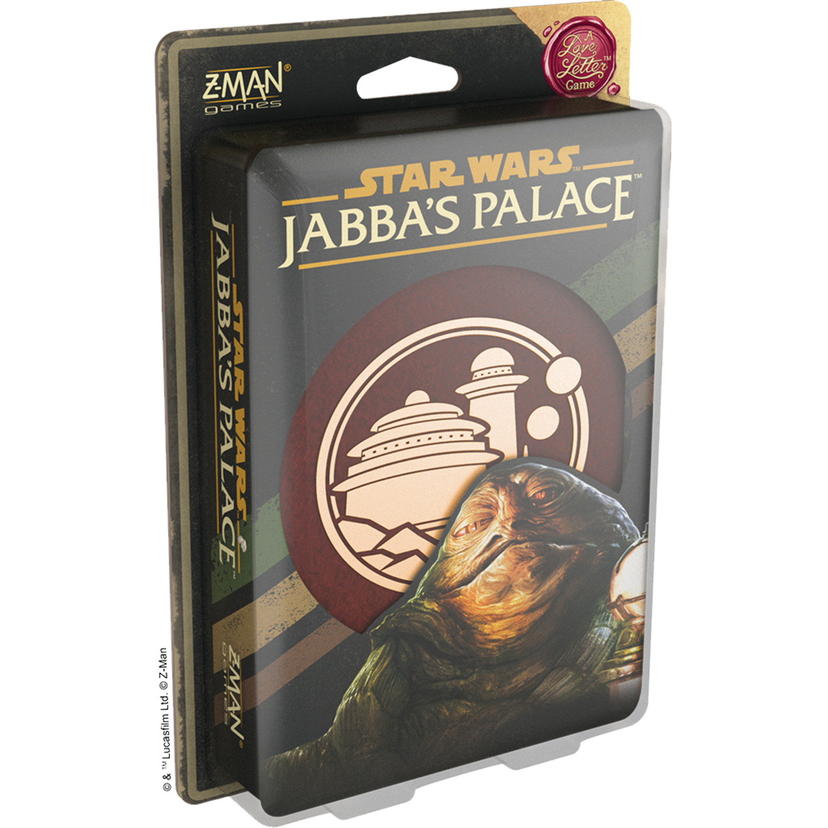 Z-Man Games Star Wars Jabba's Palace: A Love Letter Game